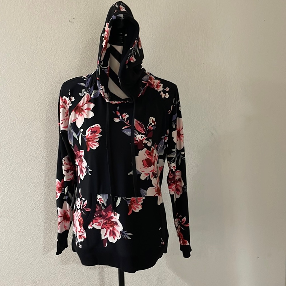 Floral hoodie